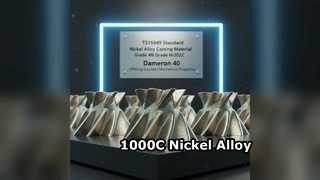 Fundição de liga de níquel de alta temperatura 1000C