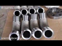 Stainless Steel 90 Degree Elbow, 1.4418 Stainless Steel Pipe Fitting Elbow