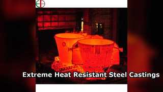 Fundições de aço resistentes ao calor personalizadas para uso industrial